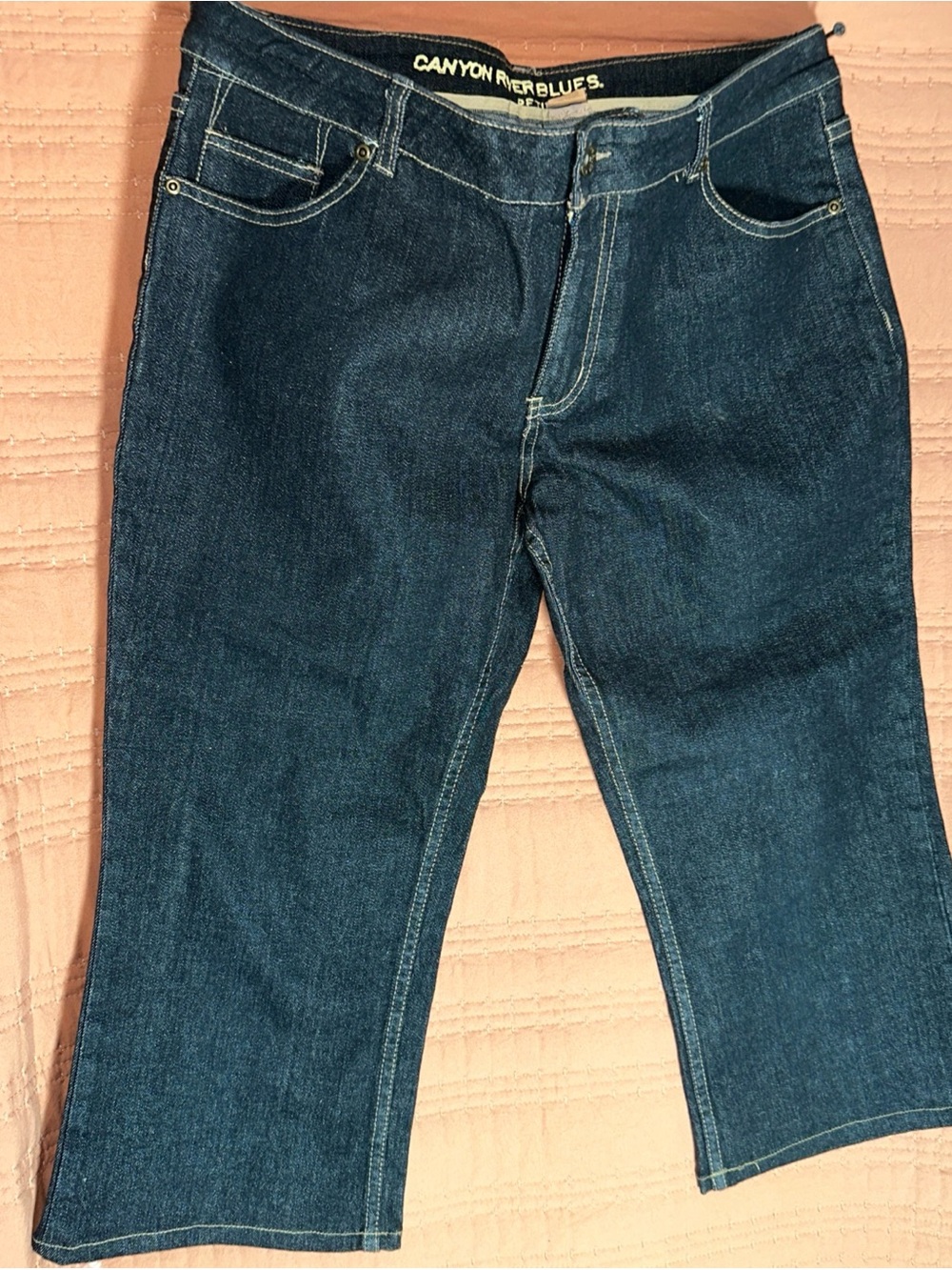 Canyon River Blues Dark Blue Flare Jeans
